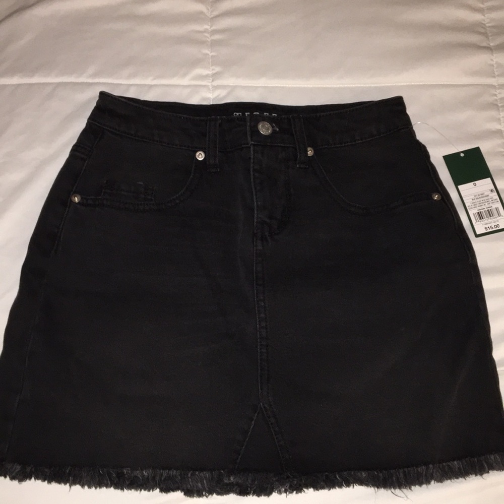 Wild Fable Black Denim Skirt